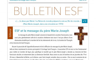 Bulletin N°2 – ESF et le message du père Marie-Joseph