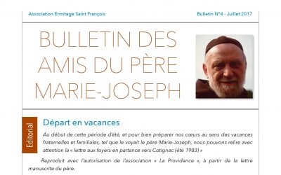 Bulletin N°4 – Départ en vacances