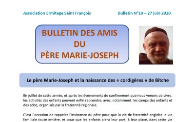 Bulletin n°19 – Le père Marie-Joseph et la naissance des « cordigères » de Bitche