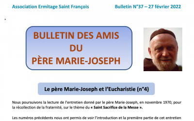 Bulletin N°37 – Le père Marie-Joseph et l’Eucharistie n°4.