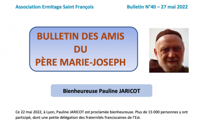 BULLETIN n°40 – Bienheureuse Pauline Jaricot – 1.