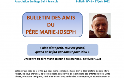 BULLETIN N°41 – Message à soeur Resl