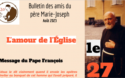 Bulletin n°55 – L’amour de l’Eglise.