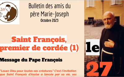 Bulletin n° 57 – Saint François, premier de cordée (1)
