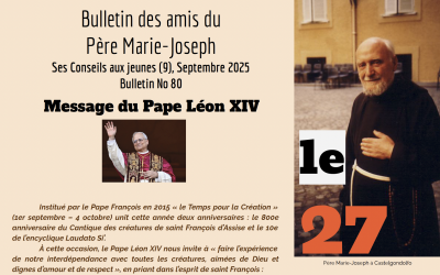 Bulletin n°80 – Ses conseils aux jeunes (9)