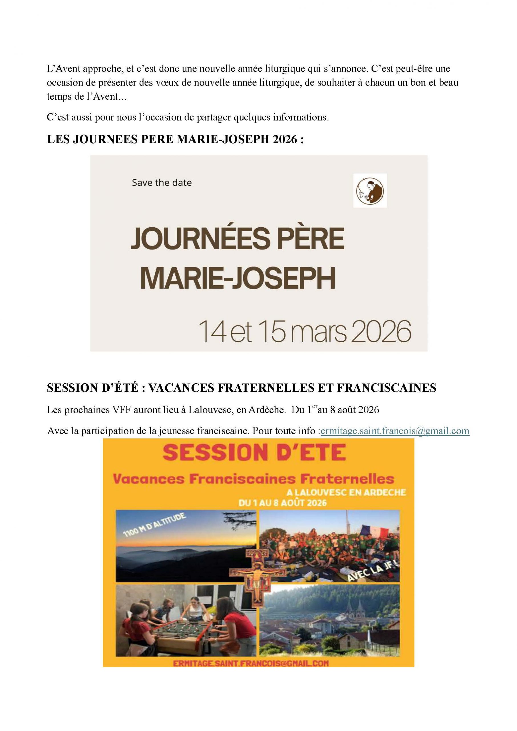newsletter esf novembre 2025 page 1