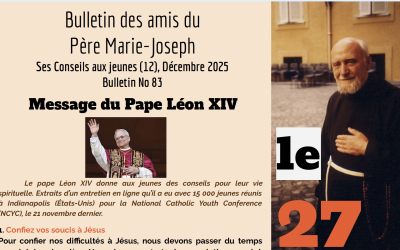 Bulletin n°83 – Ses conseils aux jeunes (12)