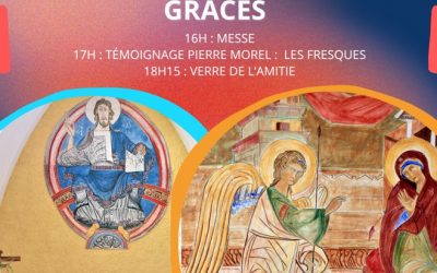 Action de grâce pour les 20 ans du don de la chapelle