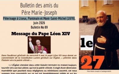 Bulletin N° 89 : Pèlerinage à Liseux, Pontmain et Mont-Saint-Michel (1978)