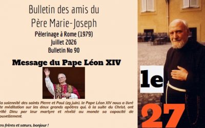 Bulletin N° 90 : Pèlerinage à Rome (1979)