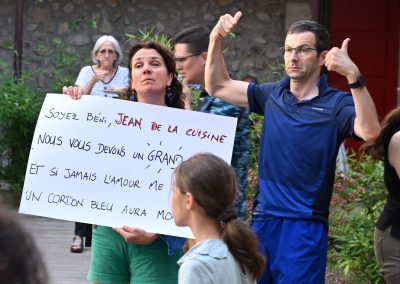 Instant de remerciement aux cuisiniers - Soyez béni JEAN DE LA CUISINE, nous vous devons un grand bonheur et si jamais l'amour nous taquine un cordon bleu aura mon cœur !